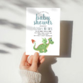 Serviette En Papier Baby Boy mignonne Magique Green Dragon Baby shower