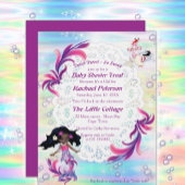 Carte De Correspondance Magique Rainbow Baby Mermaids