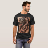 Collection majestueuse de T-shirts Dragon (Devant entier)