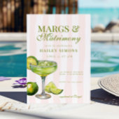 Poster Margs & Matrimony Margarita Bar Sign