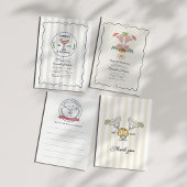 Invitation Week-end de célibataire Margs & Matrimony d'été