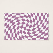 Collection Mariage Violet Lilas Vérifié à Carreaux (Devant)