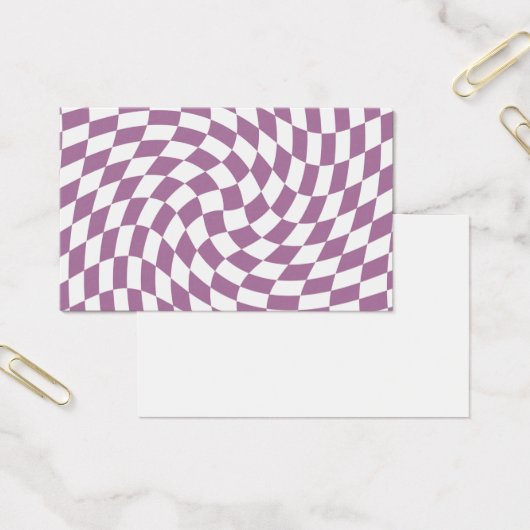 Collection Mariage Violet Lilas Vérifié à Carreaux (Bureau)