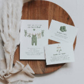 Invitation Bébé, on t'aime tellement Matcha !