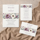 Mauve & Sage Bloemige Bruiloft (Personaliseer de collectie van deze zelfstandige maker.)
