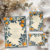 Mediterrane Italië Griekenland Lemon Vibrant Wedde Save The Date