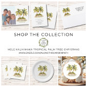 Serviette En Papier Noël tropical hawaïen de Mele Kalikimaka