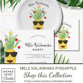 Gobelets En Papier Ananas Mele Kalikimaka