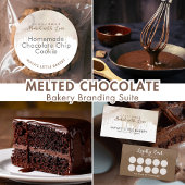 Melted Chocolate Bakery Bread Care Instructions Bedankkaart