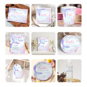 Invitation Plongez dans cinq filles 5e fête d'anniversaire