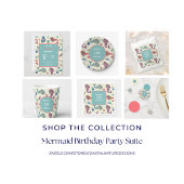 Sachets En Papier Enfants Sirène Anniversaire