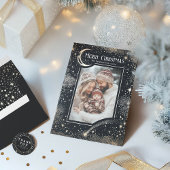 Assiettes En Carton Celestial Black M. et Mme Mariage