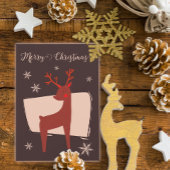 Cartes Pour Fêtes Annuelles Joyeux Noël mon petit cerf