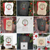 Sachets En Papier Joyeux petit Baby shower de Noël