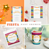 Serviette En Papier Baby shower mexicain Fiesta Papel Picado