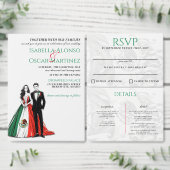 Mexique Faire-part de mariage à deux (Personnalisez la collection de ce créateur indépendant.)