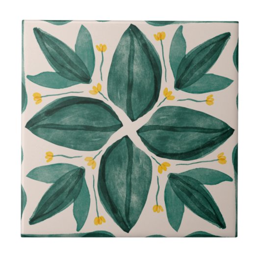 Collection MHN Carreaux vert et jaune (Devant)