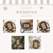 Save The Date Midnight Celestial Baroque Wedding