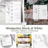 Gobelets En Papier Simple Mariage Calligraphie Noir & Blanc