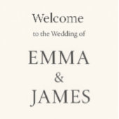 Carte D'accompagnement Minimal Elegant Wedding Details Card