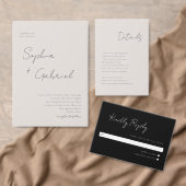 Carte de remerciements de script minimal (Personnalisez la collection de ce créateur indépendant. )