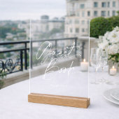 En Papier Serviette de mariage élégante - À l'amour