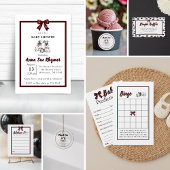 Sticker Rond Minimalist Gender Neutral Chic Dalmation