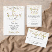 Wit & Goud Minimalistische Liefde & Bedankt bruilo Bedankdoosjes (Personaliseer de collectie van deze zelfstandige maker.)