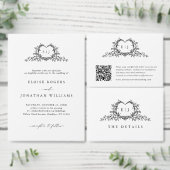 Modern Minimalist Calligraphy Wedding Welcome Poster (Personaliseer de collectie van deze zelfstandige maker.)