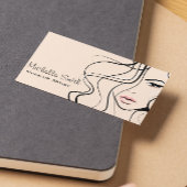 Tapis De Souris Peinture minimaliste Pastel Peach Élégante maquill