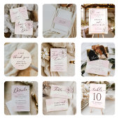 Classic Typography Wedding Guest Adresetiketten Sticker