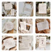 Livre D'or Calligraphie simple Mariage rustique