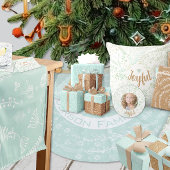 Invitation de Noël Tree Blues Grunge Party