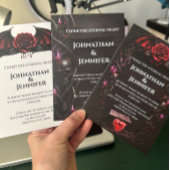 Eternal Night Gothic Vampire Wedding Dark Romance Poster