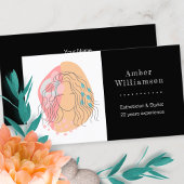 Tablier Formes Abstraites Modernes Boho Orange Rose Femme