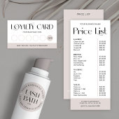 Sticker Rectangulaire Moderne Simple Lash Extensions Beige Nettoyant