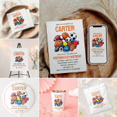 Assiettes En Carton Boys Modernes Balles de sport Toutes les étoiles 1