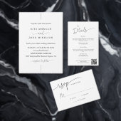 Moderne kalligrafie Script Bubble Bar Trouwbord Poster (Personaliseer de collectie van deze zelfstandige maker.)