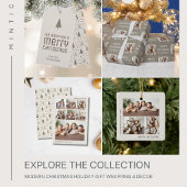 Moderne Kerstbomen Beige Lint