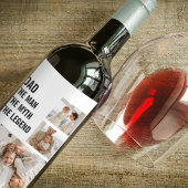 Planche À Découper Photo Collage moderne | Cadeau papa