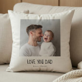 T-shirt Photo & Love You Dad Cadeau