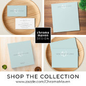 Post-it® Monogramme Moderne en Écriture Blanche sur Fond Li