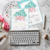 Invitation Mars Sprinkle Shower Baby shower maman-to-be