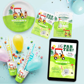 Invitation Trou en un Golf Par tee 1er Anniversaire Invitatio