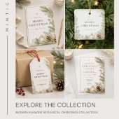 Invitation Fête de Noël Élégante et Moderne