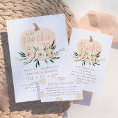 Invitation Fête de bébé pour couples sur le thème de la citro
