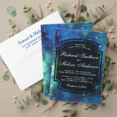 Galaxie spatiale céleste moderne RSVP (Personnalisez la collection de ce créateur indépendant. Test)