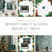 Étiquette d'adresse de retour d'arbre de Noël mode