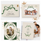 Carte De Vœux En Aluminium collage photo multiple 4 photo arcs feuille Oval P