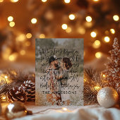 Cartes de vœux de vacances en typographie manuscri